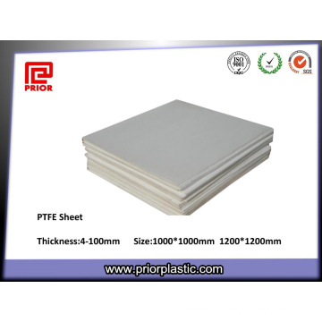 Natural White Hard Plastic Teflon PTFE Board